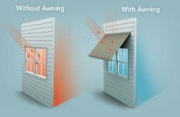 Awning Energy Savings