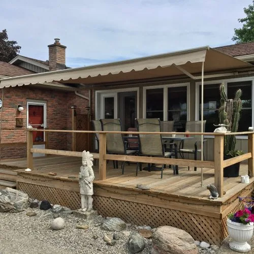 Beautiful Retractable Awning