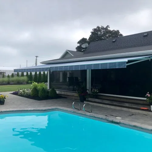 Beautiful Retractable Awning