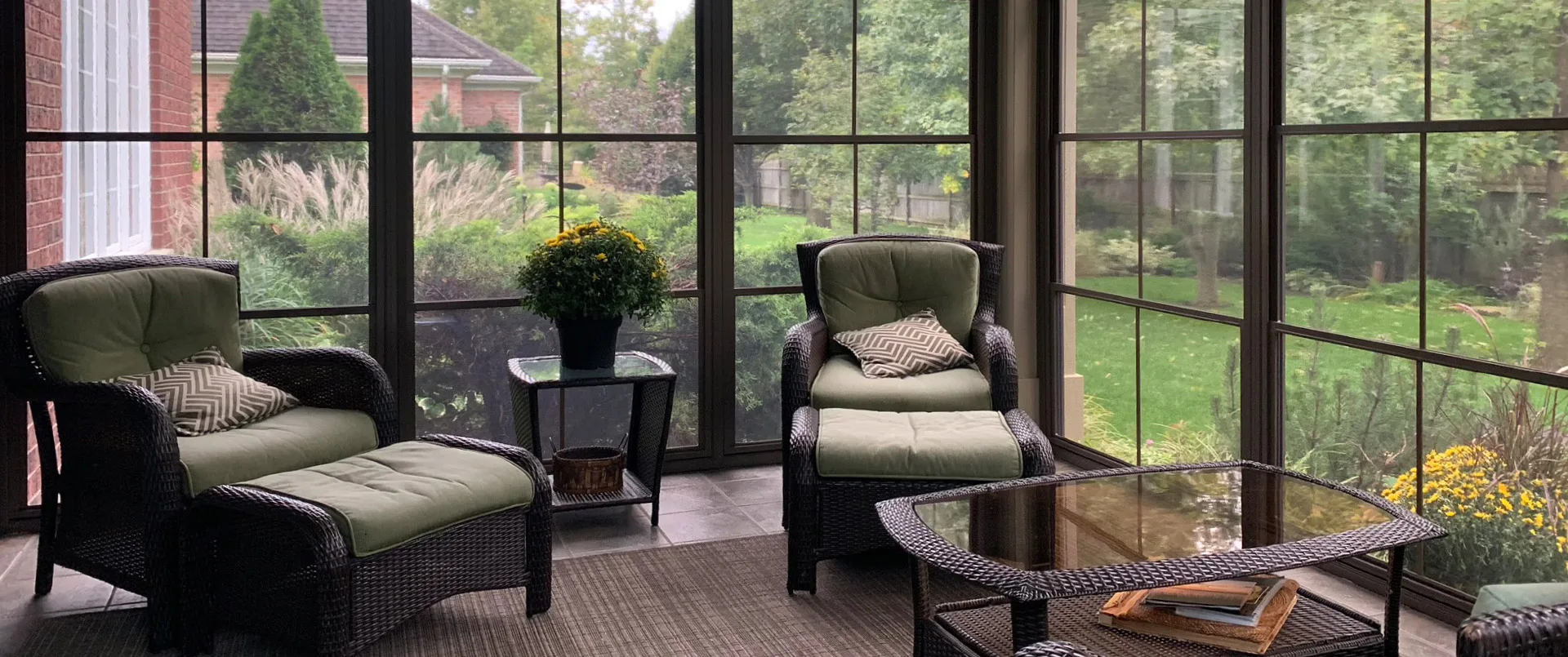 Beautiful Screenroom Installed on Home
