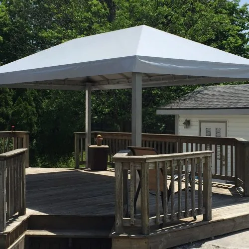 Stationary Awning