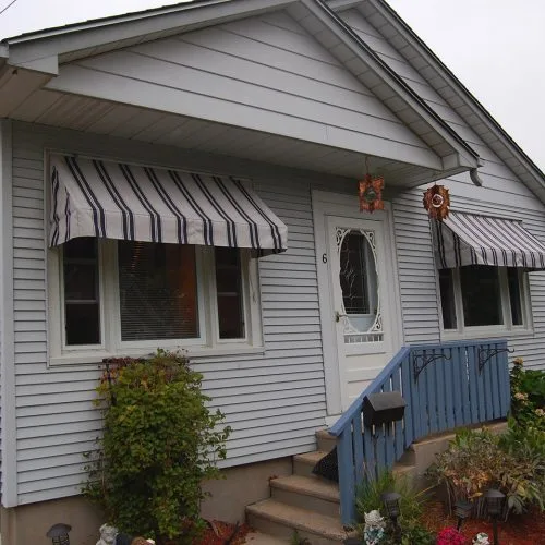 Traditional Window Awning on Home