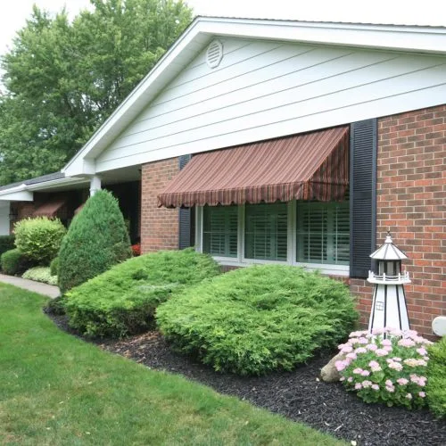 Traditional Window Awning on Home